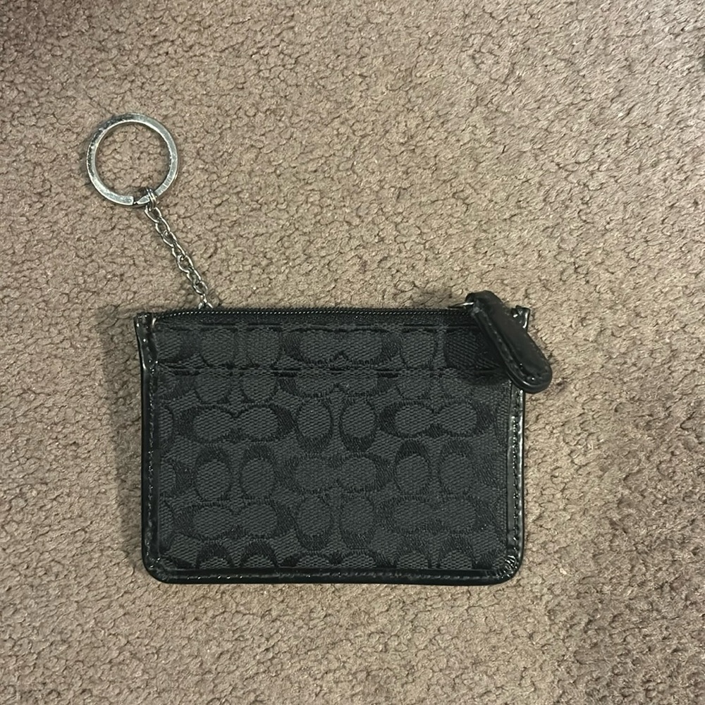 Coach keychain wallet